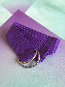 Yoga belt (purple)