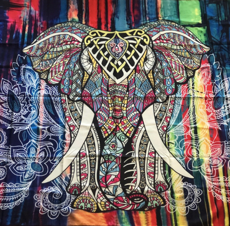 Ganesha mandala tapestry